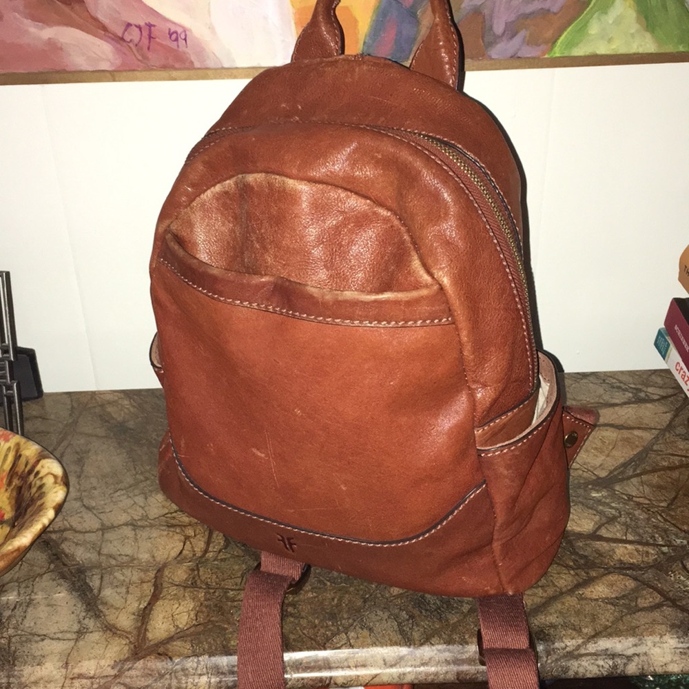 Frye Leather Backpack